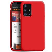 Силиконовый чехол SOFT Silicone Case для Realme 7 Pro (без лого) красный