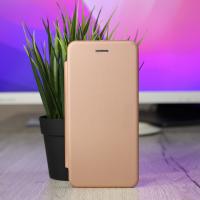 чехол-книга 360 MATTE для Xiaomi Redmi 10 Prime розовое золото