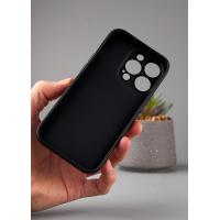 Силиконовый чехол Graphite для iPhone 13 Pro черный