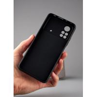 Силиконовый чехол Graphite для Xiaomi Poco X4 Pro 5G черный