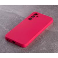 Силиконовый чехол SOFT Silicone Case для Samsung A34 (без лого) малиновый