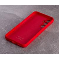 Силиконовый чехол SOFT Silicone Case для Samsung A54 5G (без лого) красный