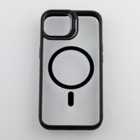 Силиконовый чехол MagSafe CAMERA GLASS PROTECTION для iPhone 11 Pro черный