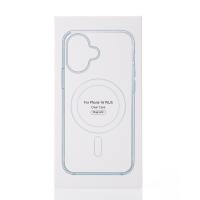 Силиконовый чехол MagSafe CLEAR для iPhone 16 Plus прозрачный