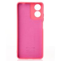 Силиконовый чехол SOFT Silicone Case для Motorola G04 (без лого) малиновый