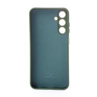 Силиконовый чехол SOFT Silicone Case для Samsung A25 (без лого) темно-зеленый