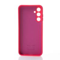 Силиконовый чехол SOFT Silicone Case для Samsung A35 (без лого) малиновый