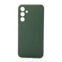 Силиконовый чехол SOFT Silicone Case для Samsung M35 (без лого) темно-зеленый