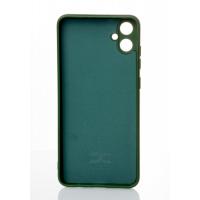 Силиконовый чехол SOFT Silicone Case для Samsung A05/M05 (без лого) темно-зеленый