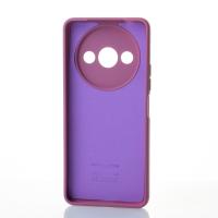 Силиконовый чехол SOFT Silicone Case для Xiaomi Redmi A3/ A3X/ Poco C61 (без лого) лаванда