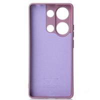 Силиконовый чехол SOFT Silicone Case для Xiaomi Redmi Note 13 Pro 4G (без лого) лаванда