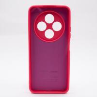 Силиконовый чехол SOFT Silicone Case для Xiaomi Redmi 14C (без лого) малиновый