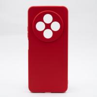 Силиконовый чехол SOFT Silicone Case для Xiaomi Redmi 14C (без лого) красный