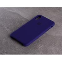 Силиконовый чехол SOFT Silicone Case для iPhone X/XS (HQ) (с логотипом) 02 ultra violet