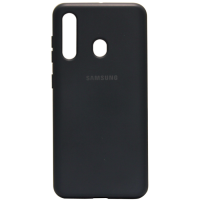 Силиконовый чехол SOFT Silicone Case для Samsung M11/A11 HQ (с логотипом) черный