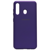 Силиконовый чехол SOFT Silicone Case для Huawei Y5P HQ (с логотипом) фиолетовый