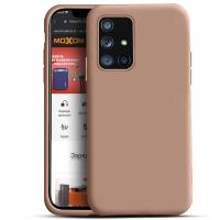 Силиконовый чехол SOFT Silicone Case для Huawei Y6p (без лого) персик