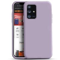 Силиконовый чехол SOFT Silicone Case для Huawei Y5p (без лого) сиреневый