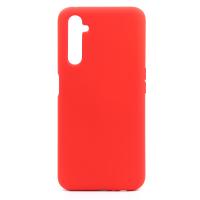 Силиконовый чехол SOFT Silicone Case для Realme 6 Pro (без лого) красный