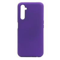 Силиконовый чехол SOFT Silicone Case для Realme 6 Pro (без лого) фиолетовый