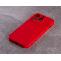 Силиконовый чехол SOFT Silicone Case для iPhone 13 Pro (без лого) красный