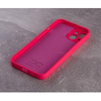 Силиконовый чехол SOFT Silicone Case для iPhone 13 (без лого) малиновый