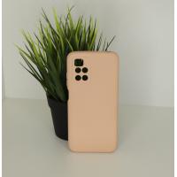 Силиконовый чехол SOFT Silicone Case для Xiaomi Redmi 10/Redmi 10 Prime (без лого) пудра