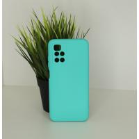 Силиконовый чехол SOFT Silicone Case для Xiaomi Redmi 10/Redmi 10 Prime (без лого) бирюза