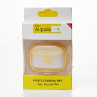 Силіконовий чохол для навушників Airpods 3 CIRCUIT жовтий
