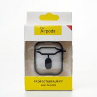 Чехол для Airpods 1/2 CIRCUIT черный