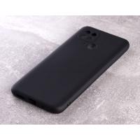 Силиконовый чехол SOFT Silicone Case для Xiaomi Redmi 10c (без лого) черный