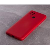 Силиконовый чехол SOFT Silicone Case для Xiaomi Redmi 10c (без лого) красный