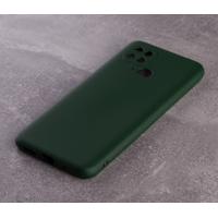 Силиконовый чехол SOFT Silicone Case для Xiaomi Redmi 10c (без лого) темно-зеленый