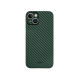Карбоновий чохол K-DOO Air Carbon (UltraSlim 0.45mm) для телефону iPhone 13 темно-зелений