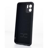 Силиконовый чехол SOFT Silicone Case для Xiaomi Redmi A1 (ТРИЗУБ) черный