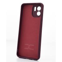 Силіконовий чохол SOFT Silicone Case для телефону Xiaomi Redmi A1 (ТРИЗУБ) бордовий