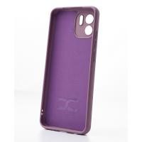 Силиконовый чехол SOFT Silicone Case для Xiaomi Redmi A1 (ТРИЗУБ) лаванда