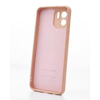 Силиконовый чехол SOFT Silicone Case для Xiaomi Redmi A1 (ТРИЗУБ) пудра