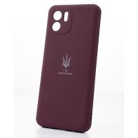 Силиконовый чехол SOFT Silicone Case для Samsung A23 (ТРИЗУБ) бордовый