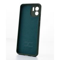 Силиконовый чехол SOFT Silicone Case для Samsung A23 (ТРИЗУБ) темно-зеленый