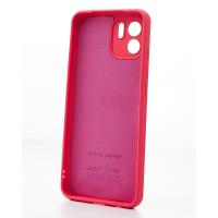 Силіконовий чохол SOFT Silicone Case для телефону Xiaomi Redmi 9A/9i Sport/9a Sport (ТРИЗУБ) малиновий