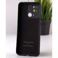 Силиконовый чехол SOFT Silicone Case для Xiaomi Redmi 10c (ТРИЗУБ) черный