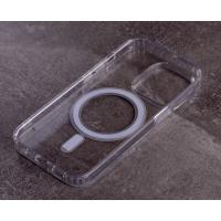 Силиконовый чехол MagSafe CLEAR для iPhone 14 Pro прозрачный
