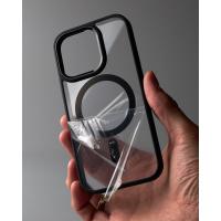 Силиконовый чехол MagSafe COLORS для iPhone 14 Pro черный