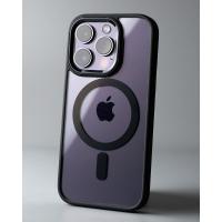 Силиконовый чехол MagSafe COLORS для iPhone 13 Pro черный