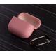 Силіконовий чохол для навушників Airpods Pro2 SOFT+Fiber рожевий