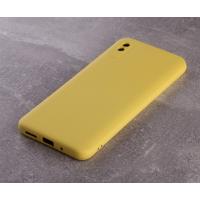 Силіконовий чохол SOFT Silicone Case для телефону Xiaomi Redmi 9A/9i Sport/9a Sport (без лого) лимонний