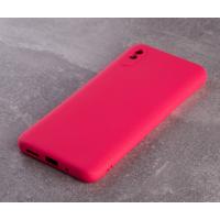 Силиконовый чехол SOFT Silicone Case для Xiaomi Redmi 9A/9i Sport/9a Sport (без лого) малиновый