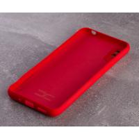 Силиконовый чехол SOFT Silicone Case для Xiaomi Redmi 9A/9i Sport/9a Sport (без лого) красный