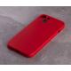 Силиконовый чехол SOFT Silicone Case для iPhone 14 (без лого) красный